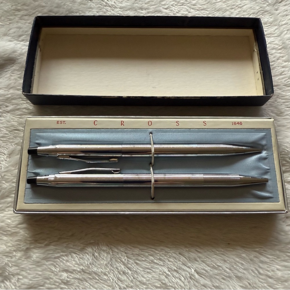 Cross Silver Pen Set s350